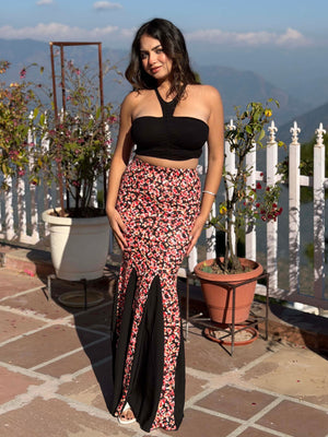 TANDUL Women Stunning Floral Printed Skirt
