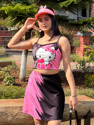 TANDUL Women Hello Kitty Co-ord Set