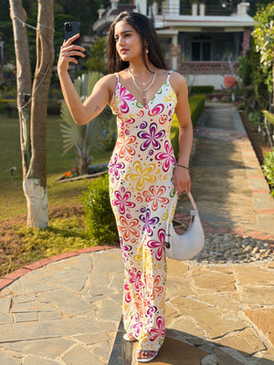 TANDUL Women Multicolor Floral Dress