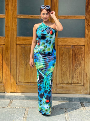 TANDUL Multicolor Long  Bodycon Dress