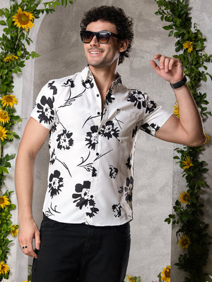 TANDUL Men Printed Casual Multicolor Shirt