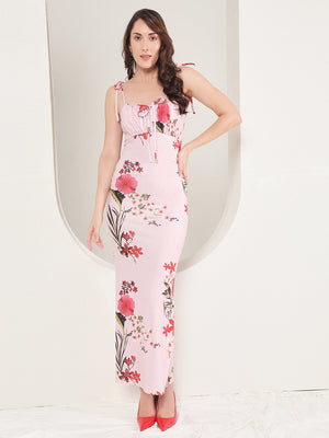 TANDUL  Women Bodycon Pink Dress