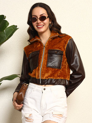 TANDUL  Women Solid Casual Jacket