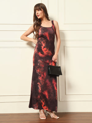 TANDUL Women Bodycon Brown Dress