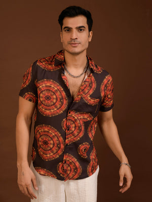 TANDUL  Men Regular Fit Printed Casual Shirt