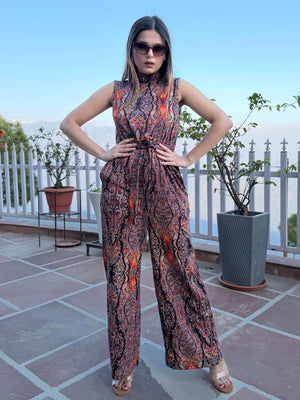 TANDUL Women Multicolor Printed Jumpsuit