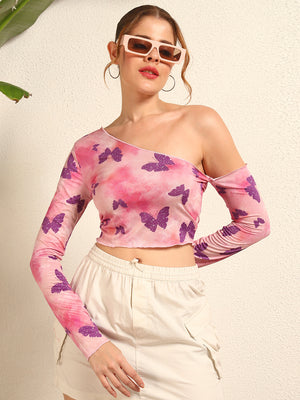 TANDUL  Casual Regular Sleeves Printed Women Multicolor Top