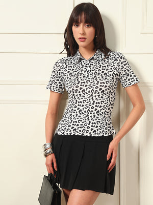 TANDUL Women Animal Printed  Top
