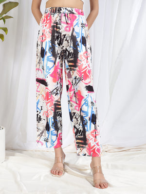 TANDUL Casual Fit Printed Trouser