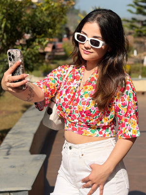 TANDUL Women Stunning Floral Top