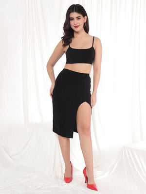 TANDUL Top Skirt Co-ords Set