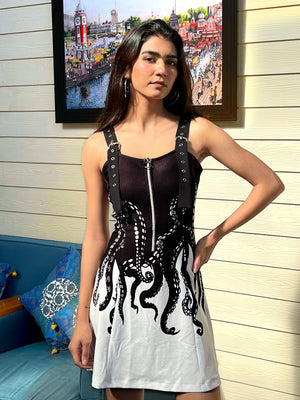 TANDUL Women Stunning Octopus Printed Dress