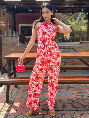 TANDUL Women Stunning Floral Printed Jumpsuit