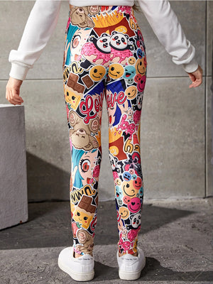 TANDUL  Legging For Girls  (Multicolor Pack of 1)