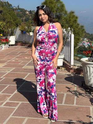 TANDUL Women Stunning Pink Jumpsuit