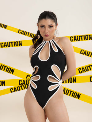 ELTIRE  Shapewear Set Solid Black Lingerie Set