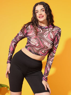 TANDUL  Casual Regular Sleeves Printed Women Multicolor Top