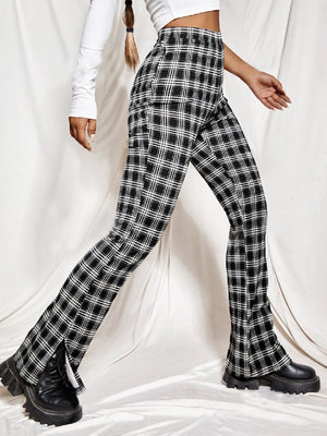 TANDUL  Women Regular Fit Black Lycra Blend Trousers
