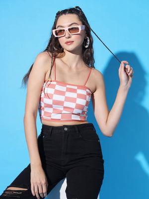 TANDUL  Casual Sleeveless Printed Women Multicolor Top
