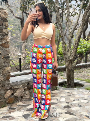 TANDUL Women Multicolour Marilyn Monroe Trousers