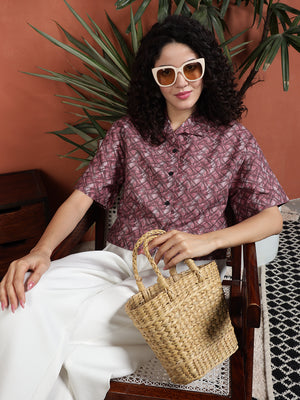 TANDUL Women Printed Multicolor Shirt