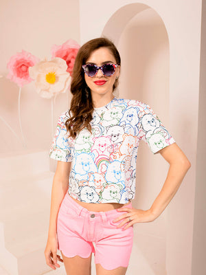 TANDUL  Casual Regular Sleeves Printed Women Multicolor Top
