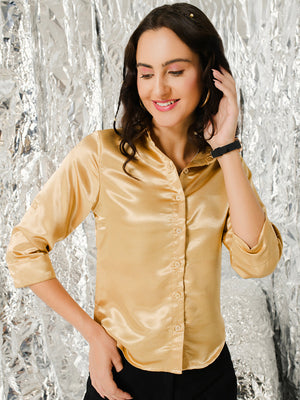 TANDUL  Women Regular Fit Solid Casual Shirt