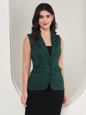 TANDUL  Polyester Solid Coat For Women