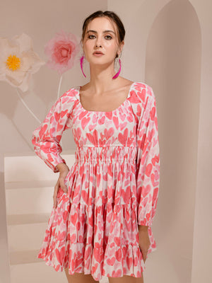 TANDUL  Women Fit and Flare Multicolor Dress