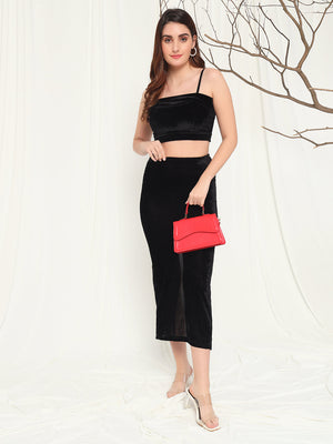 TANDUL Top Skirt Co-ords Set
