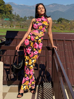 TANDUL Women Stunning Floral Printed Co-ord Set