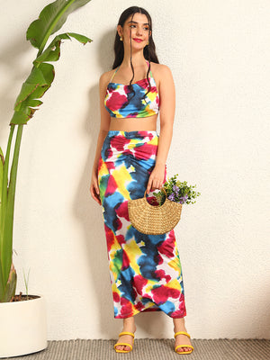 TANDUL Women Multicolor Printed Co-ord Set