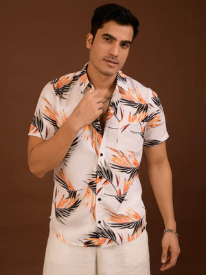 TANDUL  Men Regular Fit Printed Casual Shirt
