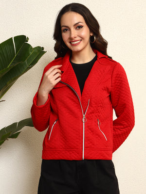 TANDUL  Women Solid Quilted Jacket