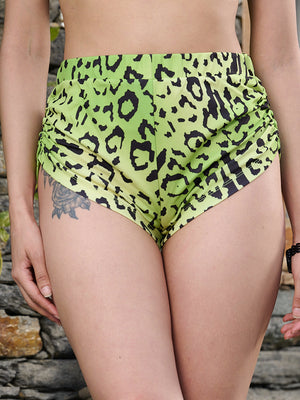 TANDUL Women's Leopard Printed Shorts