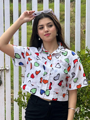 TANDUL  Women Regular Fit Printed Casual Shirt