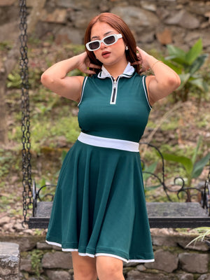 TANDUL Women Stunning Green Dress
