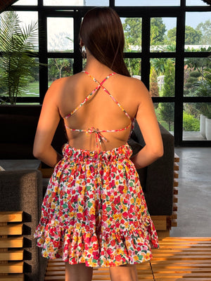 TANDUL Women Multicolor Floral Printed Dress