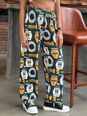 TANDUL Women Green Printed Trouser