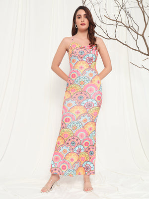 TANDUL  Women Bodycon Multicolor Dress