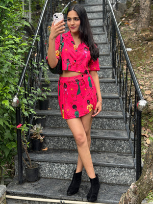 TANDUL Women Multicolor Printed Co-ord Set