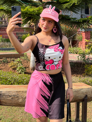 TANDUL Women Hello Kitty Co-ord Set