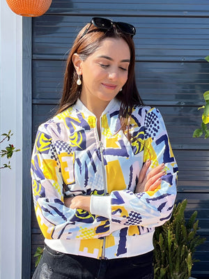 TANDUL Women's Multicolor Printed Jacket