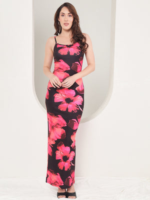 TANDUL  Women Bodycon Black Dress