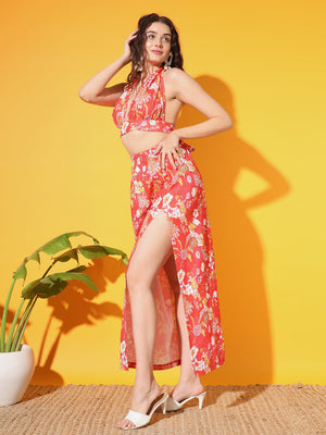TANDUL  Women Fit and Flare Multicolor Dress