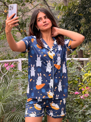 TANDUL Women perfect Printed Nightsuit