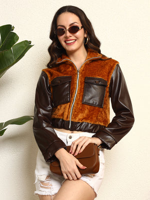 TANDUL  Women Solid Casual Jacket