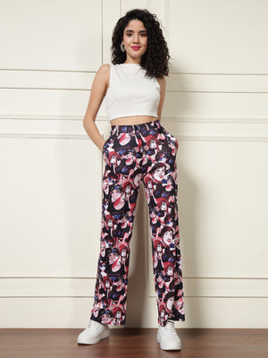 TANDUL Anime Printed Straight Fit Trouser