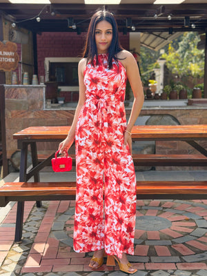 TANDUL Women Stunning Floral Printed Jumpsuit