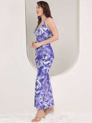 TANDUL  Women Bodycon Purple Dress